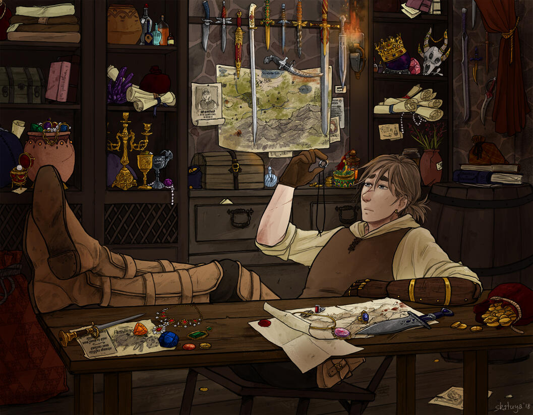 Value - Illustration of my character West